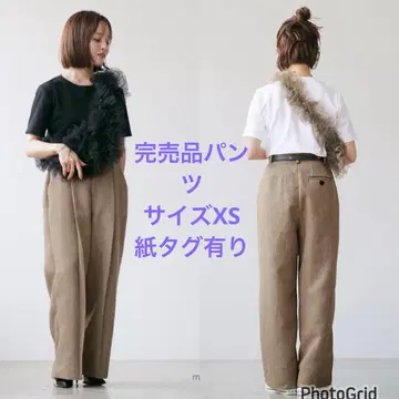 [ 완판템 택 포함 ] XS Single tuck pants