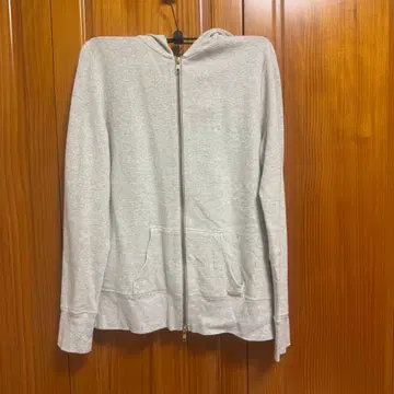 MICA&DEAL 얇은 그레이 후드티