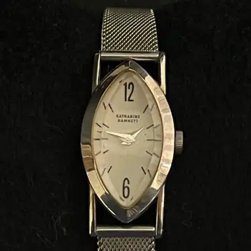 캐서린 햄넷 손목시계 KH-0006 쿼츠 화이트 여성용