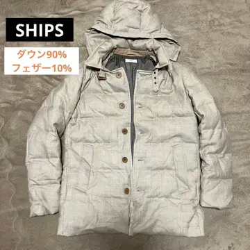 SHIPS 베이지 다운 자켓