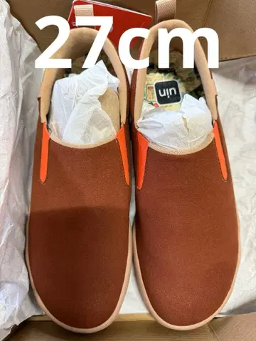 27cm [UIN] 슬립온 로퍼 슬립온 아트 여행 신발 넓은 발볼 신발