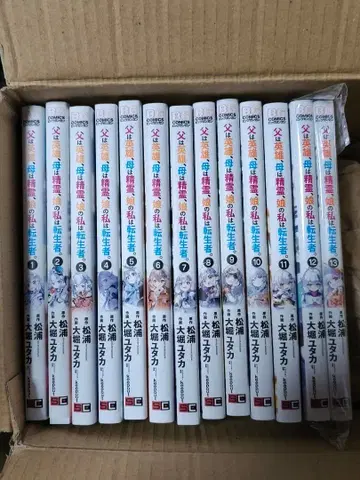 아버지는 영웅, 어머니는 정령, 딸인 나는 전생자. 1-13권 세트