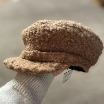 SHIPS 이탈리아제 복슬복슬 귀여운 헌팅 캡*마린 햇 57