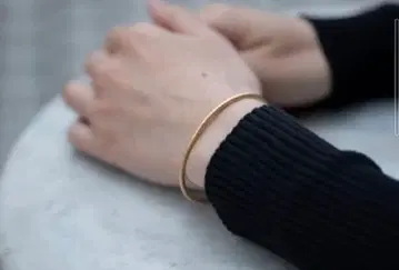 hum 뱅글 k10 [ humete ] 골드 뱅글 팔찌