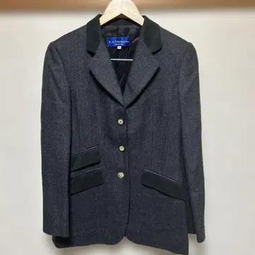 Le Verseau 그레이 테일러드 자켓 42 버진 울 100%