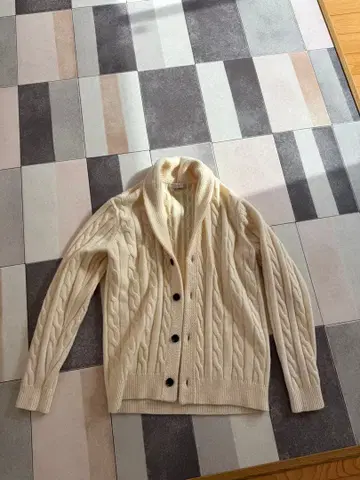 새상품급 유나이티드 애로우즈 니트 가디건 스웨터 겨울 남성용