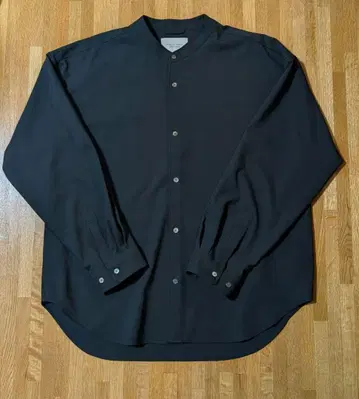 퍼블릭 도쿄 컴포트 릴랙스 밴드 카라 셔츠