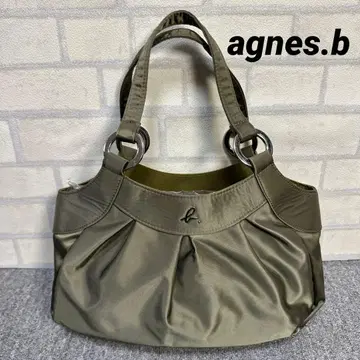 agnes.b 에네스베 핸드백 숄더백 올리브