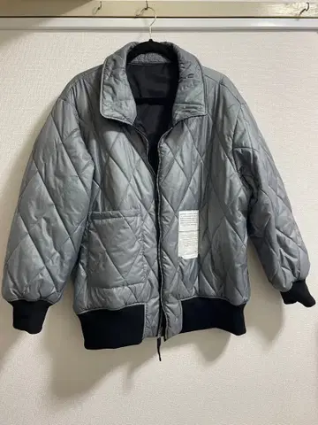 JEANASSIS 리버서블 퍼 플라이트 자켓