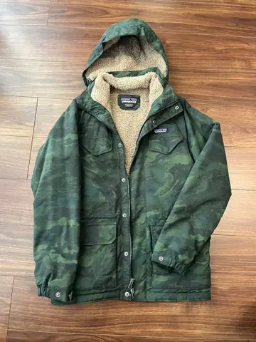 파타고니아 이즈머스 후드티 카모플라주 마운틴 후드티 XS