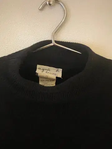 agnes b. 애니에스 베이 터틀넥 스웨터 구제 의류 남성용