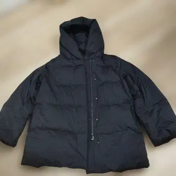 UNIQLO 블랙 다운 자켓 M
