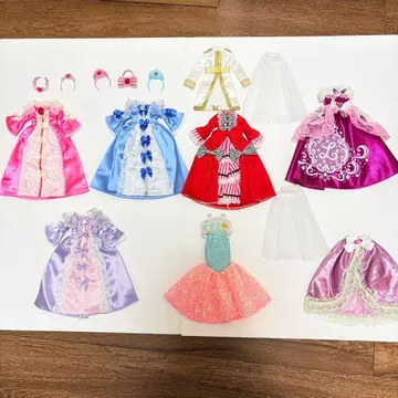 덤 포함 리카짱 리카짱 캐슬 드레스 의류 잡화 묶음 판매