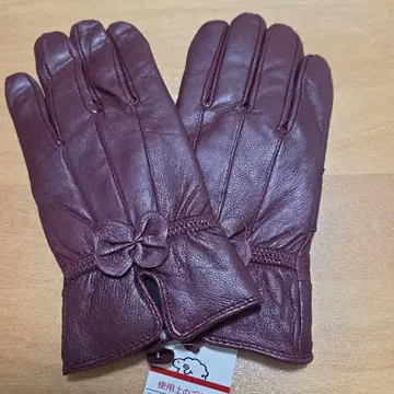 본 양가죽 장갑 여성용