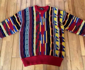 CALBARI 3D 니트 컬러풀 니트