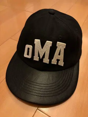 oMA 야구 모자 블랙