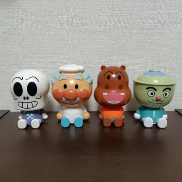 커다란 호빵맨 마스코트 4개 세트