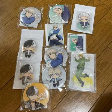 세가 럭키 쿠지 아크릴 스탠드 묶음 판매 캔뱃지