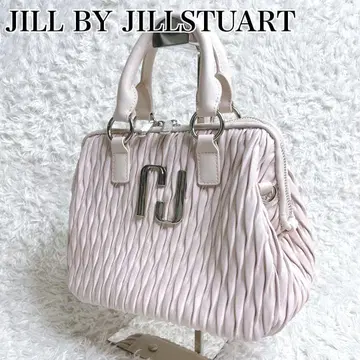 새상품급 JILL by JILL STUART 미러 J 메탈 백