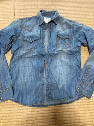 beams 데님 셔츠 콘초