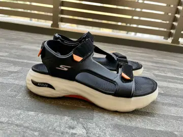 [피로 감소] 스케쳐스 아치핏 샌들 남성용 블랙 229046