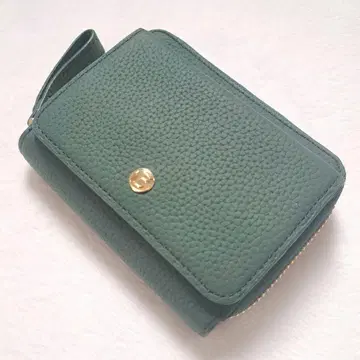 BARCOS 발코스 뱀 모양 지갑 폰테피콜라 녹색 그린