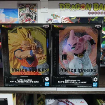 MATCH MAKERS 초사이어인 3 손오공 & 마인 부우 미개봉