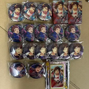 앙스타 중국 캔뱃지 코롯타 나구로 테토라 18개