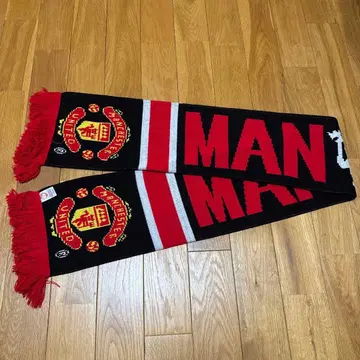 레어 맨체스터 유나이티드 머플러 스카프 축구