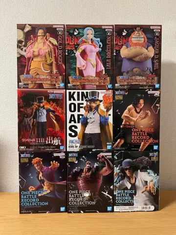 원피스 피규어 묶음 판매 9체 세트