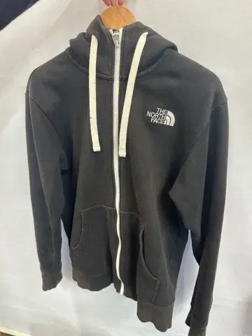 THE NORTH FACE 블랙 풀 지퍼 후드티