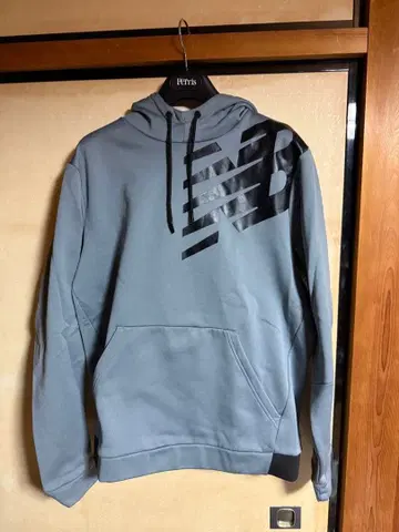 뉴발란스 그레이 후드티