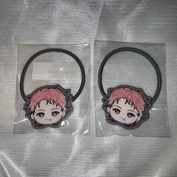 초특급 슈야 헤어 타이 세부이레노우타 머리끈 2개 세트