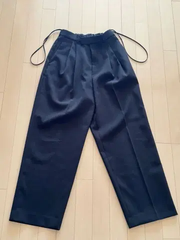 IENA 서스펜더 더블 크로스 팬츠 블랙 36