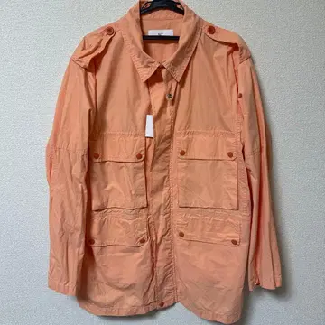 SLY 오렌지 밀리터리 자켓