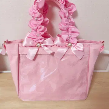 자커마트 A4 토트백 핑크 캔디 핑크