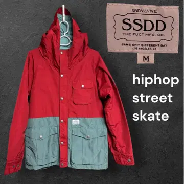 [ M 사이즈 ] FUCT SSDD 마운틴 후드티 나일론 자켓