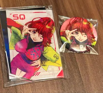 패미통 그노시아 아크릴 스탠드 캔뱃지 SQ 패미통