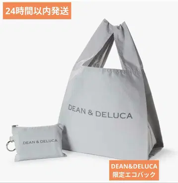 (익명 배송) DEAN&DELUCA 파우치 포함 에코백 그레이 2025