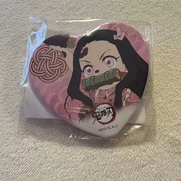 귀멸의 칼날 카마도 네즈코 발렌타인 하트형 캔뱃지 ufotable