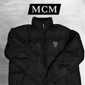 90s MCM 블랙 다운 자켓