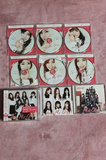 Apink Mr.Chu 픽처 라벨 초회 한정판 A 토트백 포함