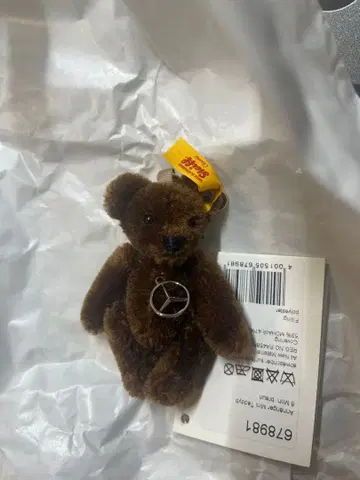 Steiff 테디베어 키링 벤츠