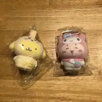 치이카와 x 산리오 시크릿 플로키 마스코트 참