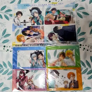 코믹 진 부록 클리어 시트 묶음 판매