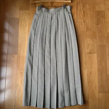 [ 릴리 브라운 ] 체크 무늬 허리 벨트 스커트