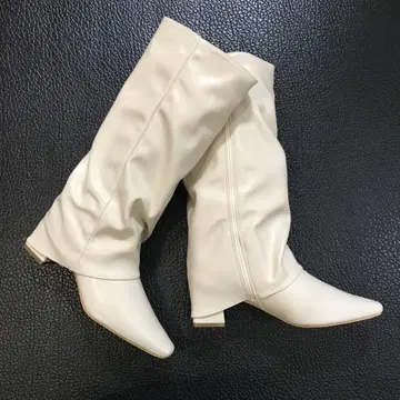 EVOL 플레어 와이드 샤프트 롱 부츠