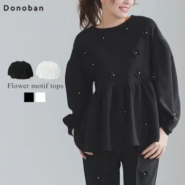 [ 완판템 ] 도노반 플라워 모티브 상의