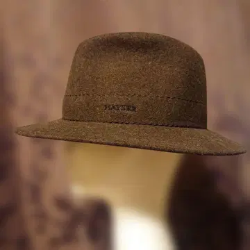 [ MAYSER ] 울 펠트 햇 브라운 사이즈 M