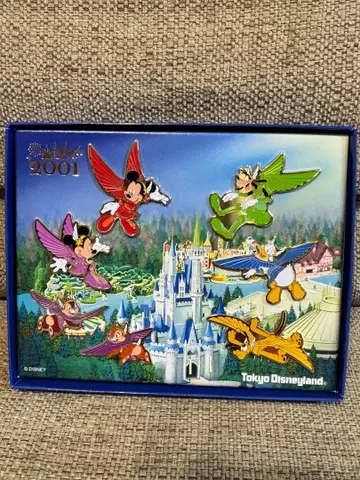 2001년 도쿄 디즈니랜드 밀레니엄 핀 배지 세트